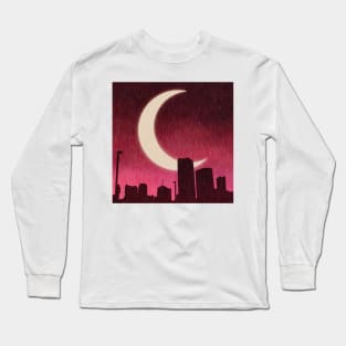 Pink nightsky Long Sleeve T-Shirt